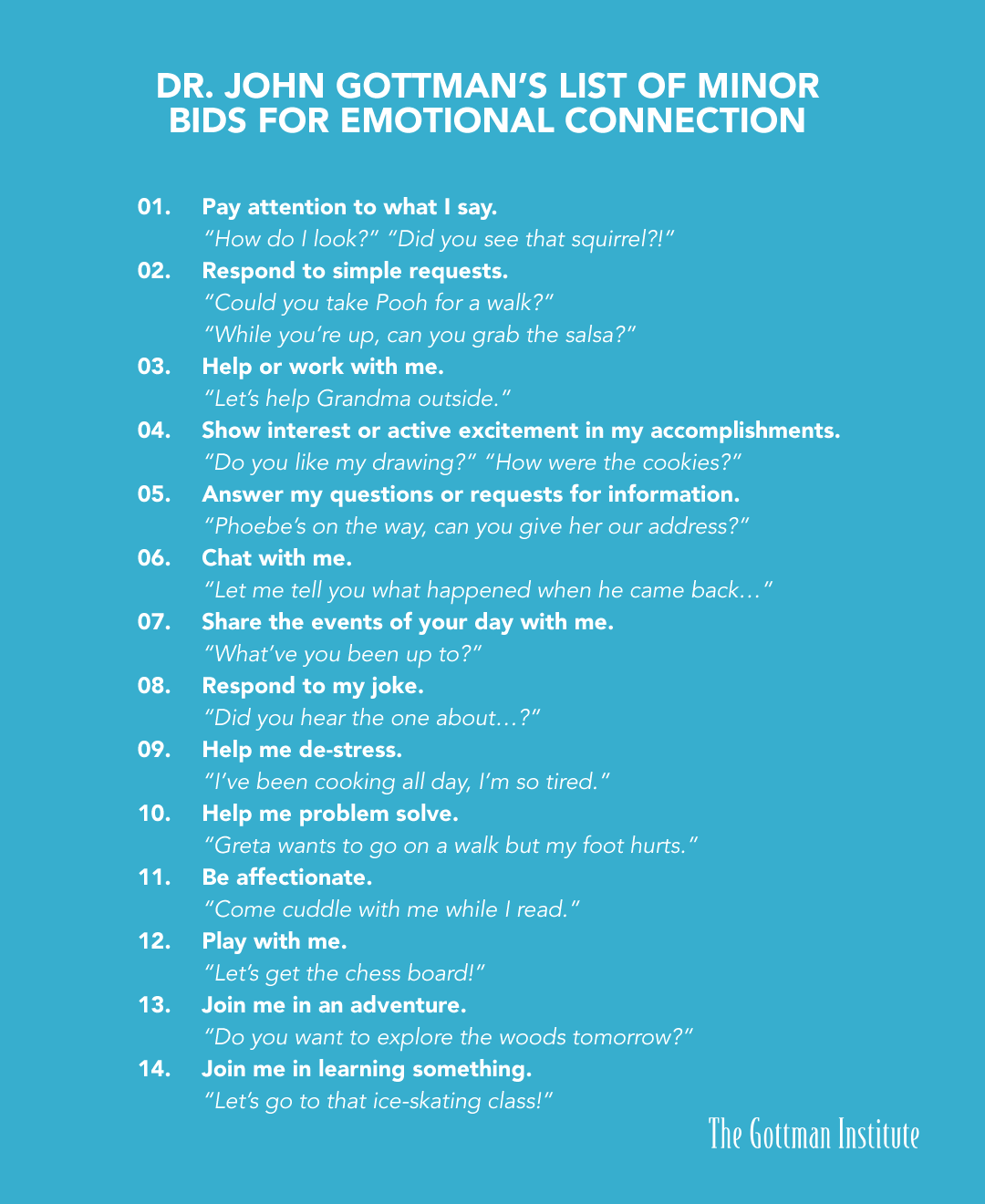 Download the Gottman Bids for Connection PDF: Learn How to Strengthen Your Relationship