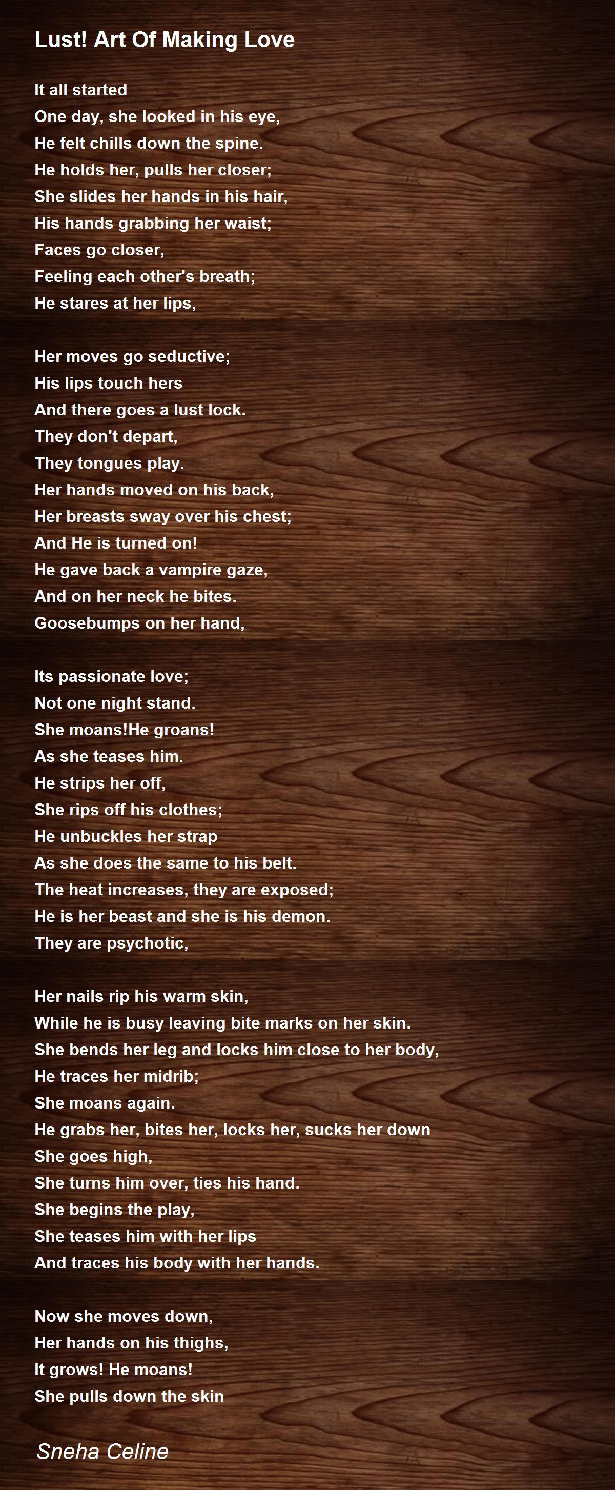 Unveil the Art of Love with Deep Seductive Poems