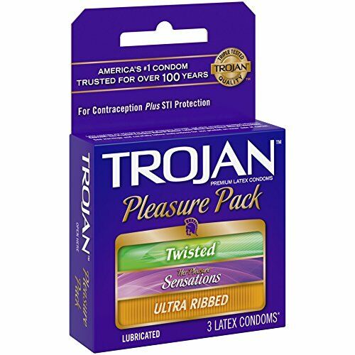 3 pack of condoms