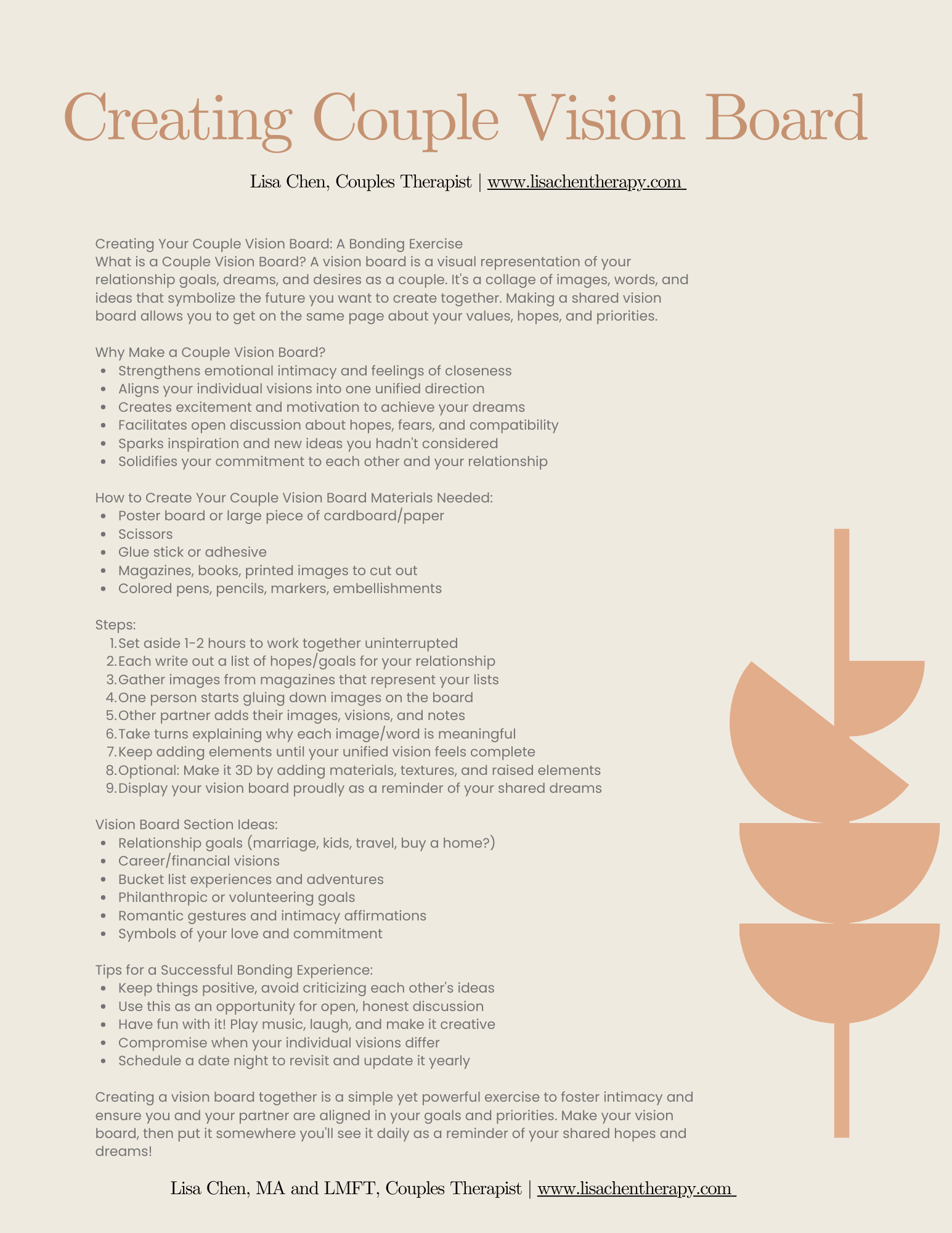 Printable Gottman Couples Therapy Worksheets for Strengthening Your Relationship