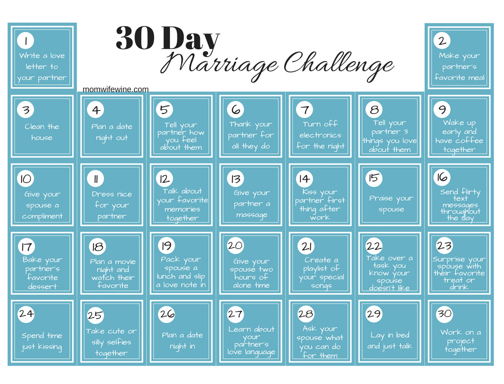 Take the 30 Day Couple Challenge for a Stronger Connection