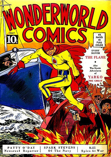 The Flame Comic Series: From Wonderworld Comics to Modern Marvel Legends