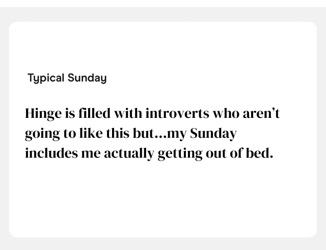 Want to Get More Likes on Hinge App? Try These Typical Sunday Hinge Answers!