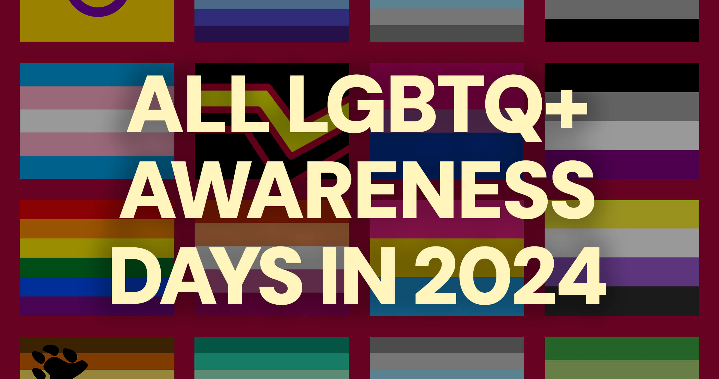 lgbtq+ holidays 2024 full list, dont miss these important dates