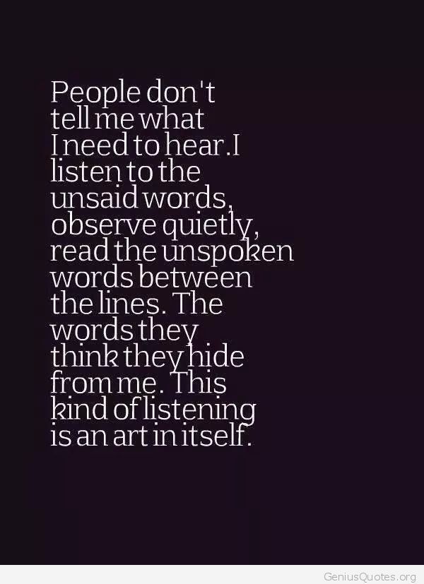If They Wanted To They Would Quotes: Learn to Read Between the Lines