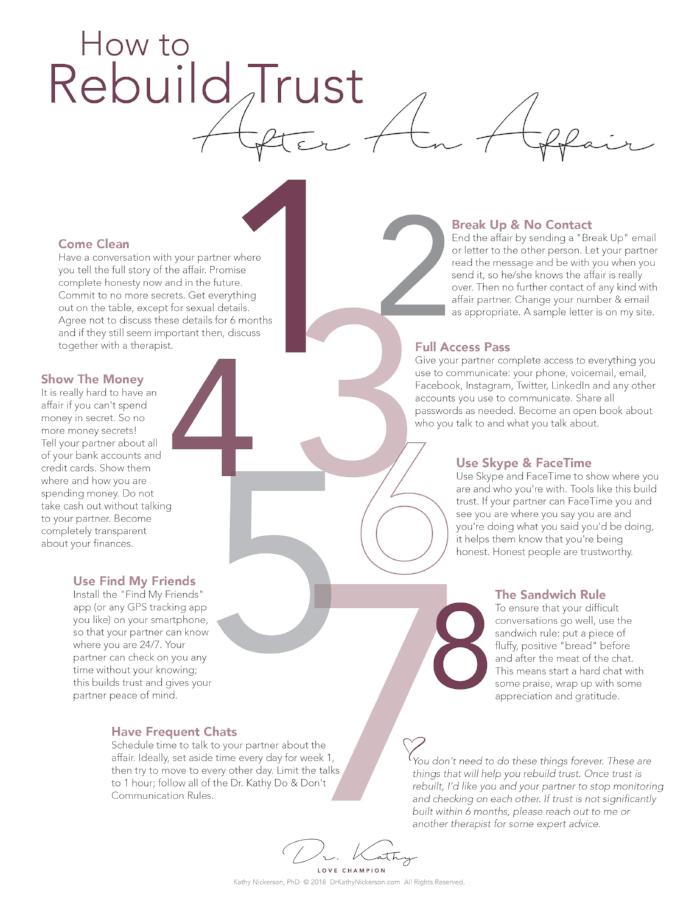 How to Rebuild Trust After an Affair: Start Healing Today