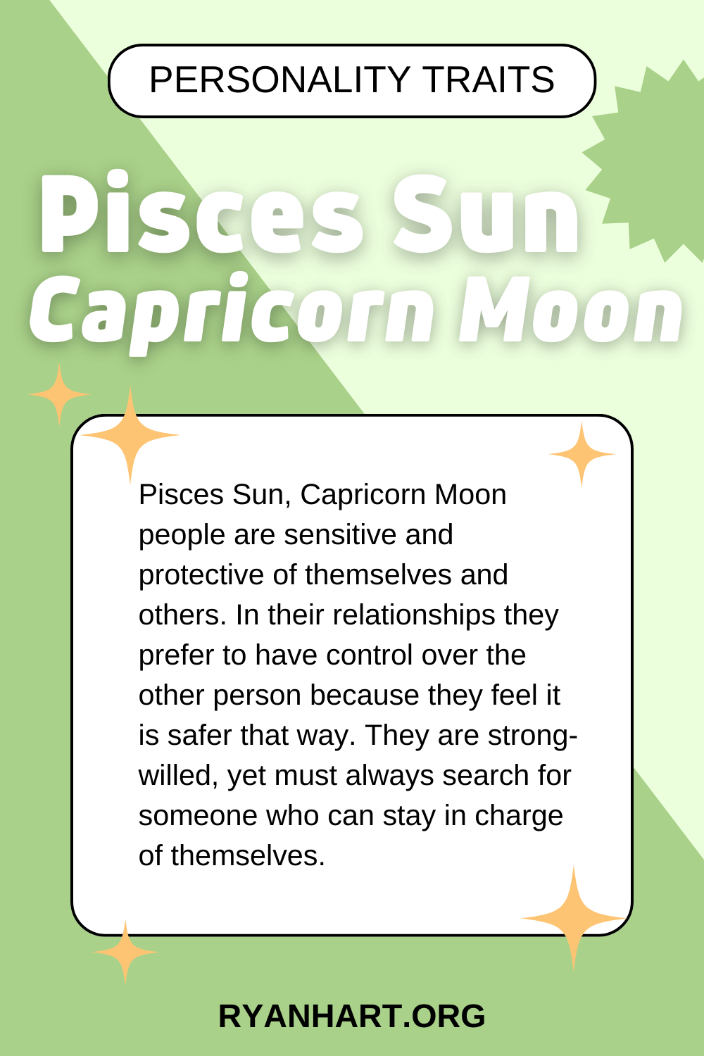 Pisces Sun Capricorn Moon: What It Says About Your Personality