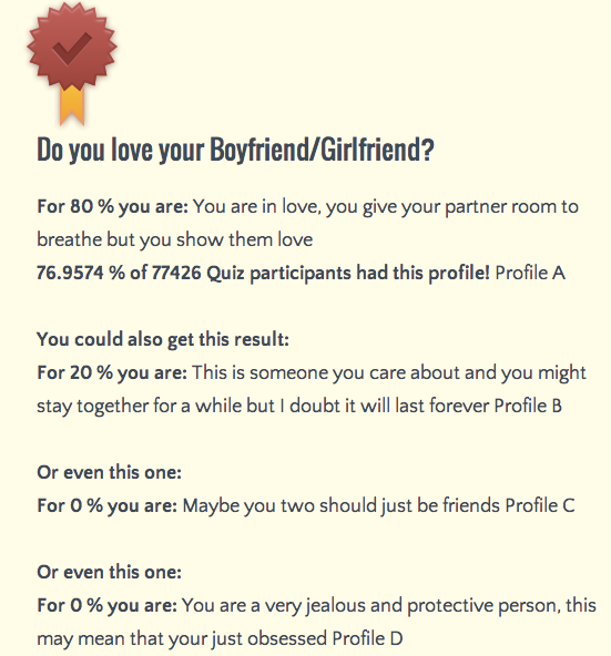 Quick Boyfriend Girlfriend Quiz: Find Out Your Love Score!