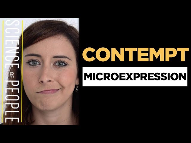 What is show contempt? Learn to identify it easily!
