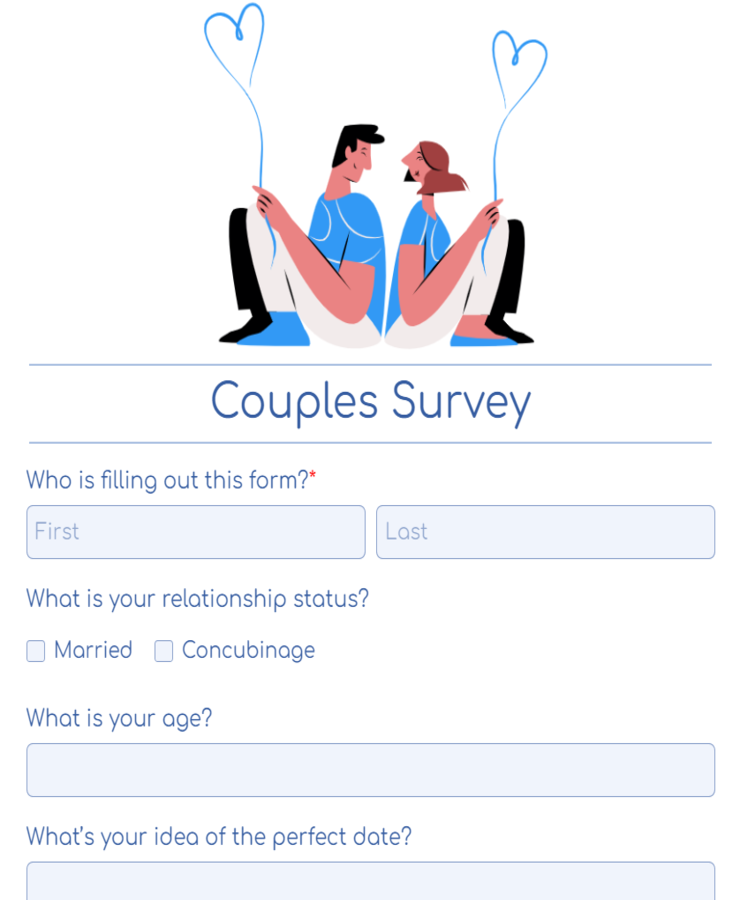 What is a couple survey and how to fill it out with your partner quickly?