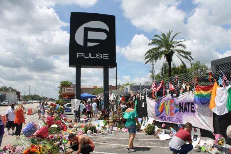 Remembering the victims and supporting pulse nightclub shooting survivors.