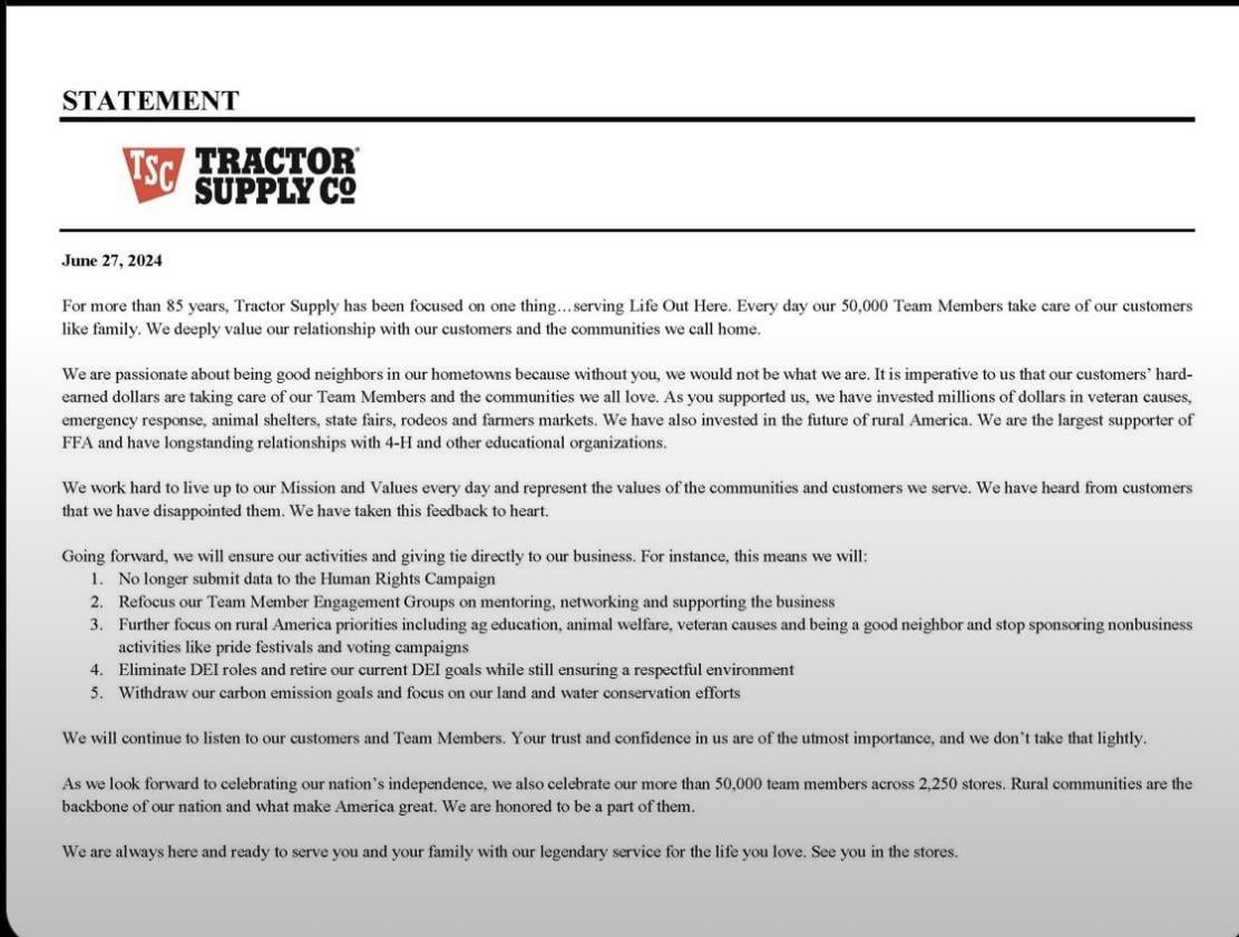 Want to know if Tractor Supply donate to LGBTQ? (Read this!)