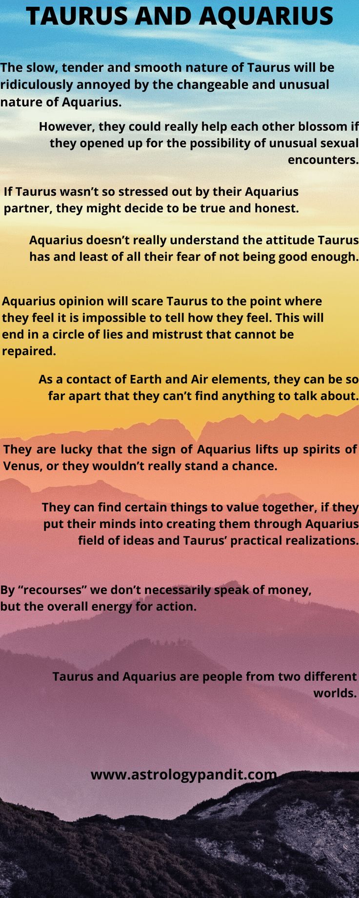 Taurus Female Aquarius Male: Can This Earth and Air Sign Couple Really Work Out?