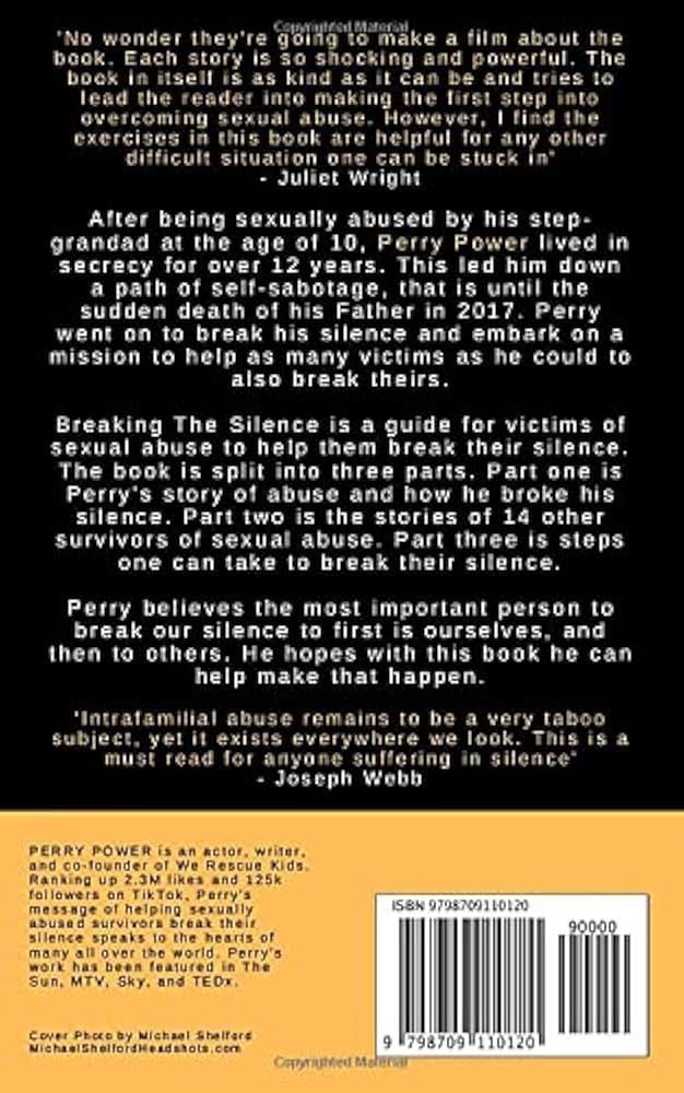 I was sexually assaulted: Sharing my story to help others and break the silence.