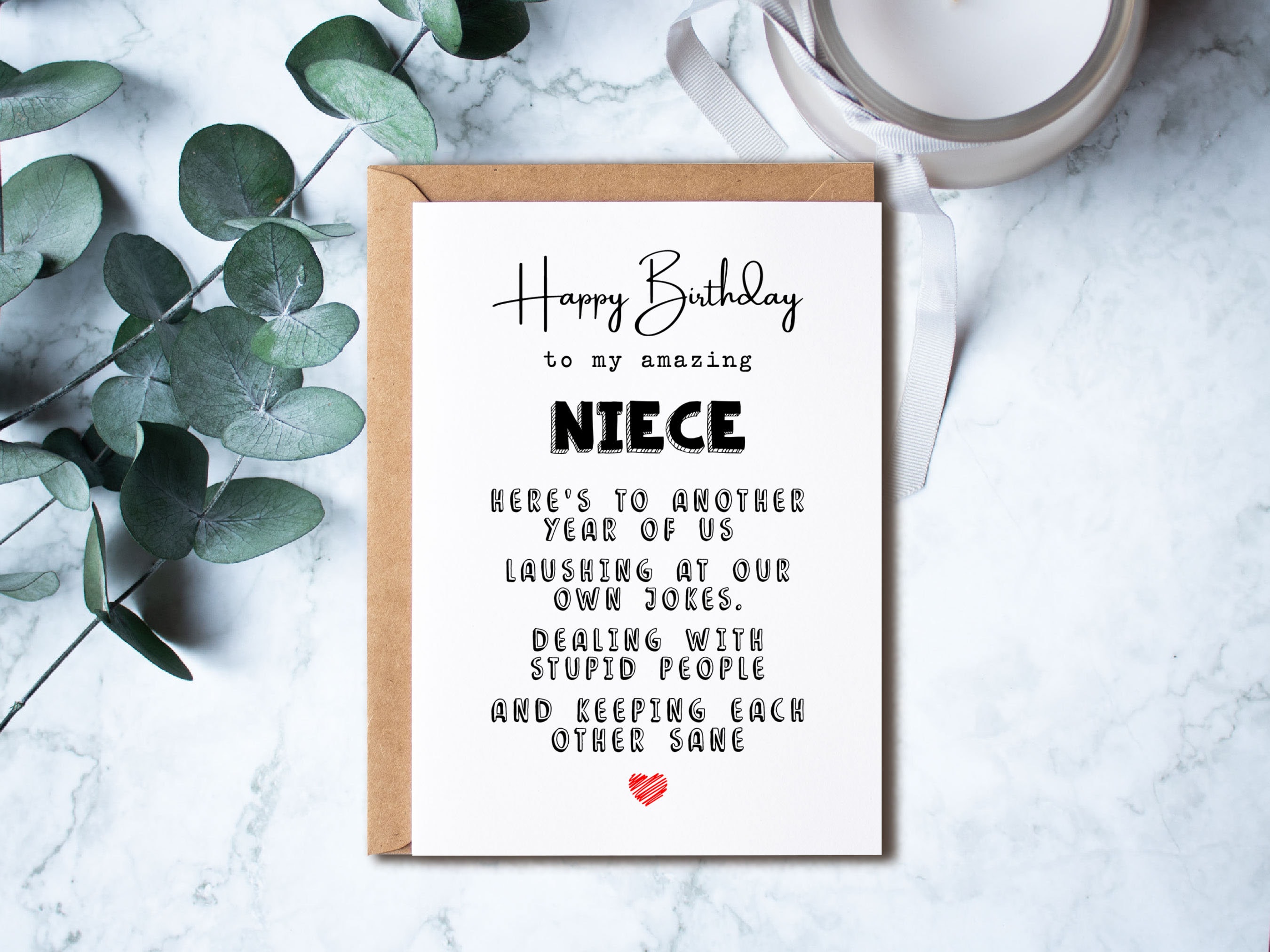 To My Wonderful Niece, Happy Birthday: Heres to Another Year of Fun!