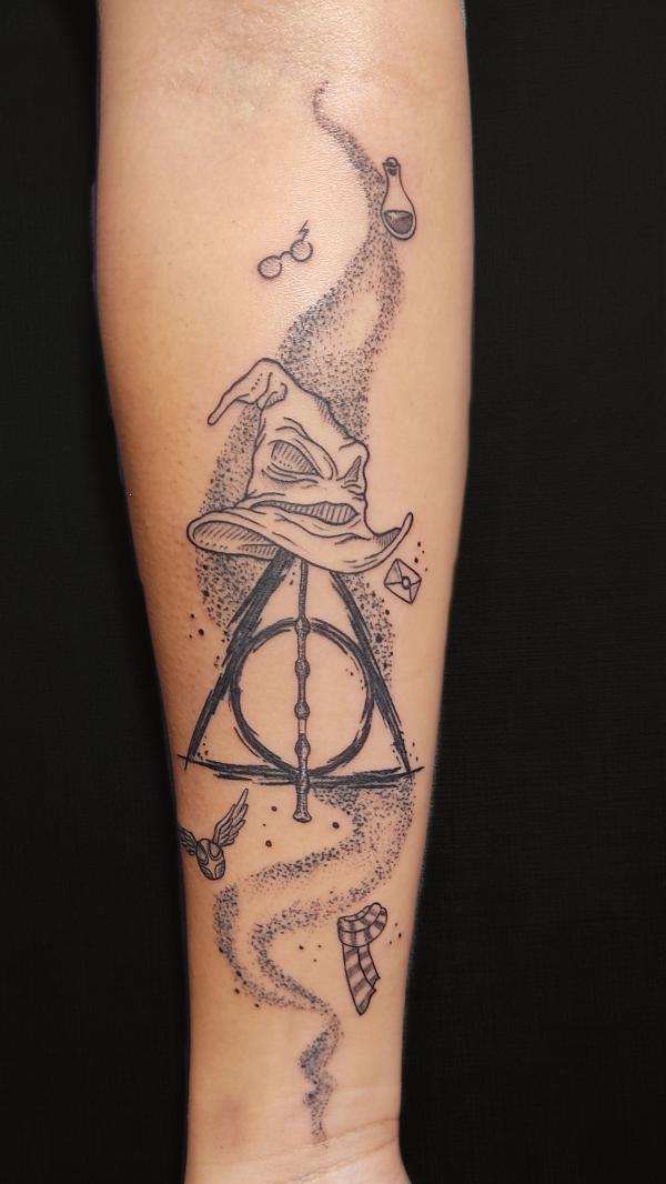 Want a Deathly Hallows Tattoo? Check Out These Awesome Ideas First!