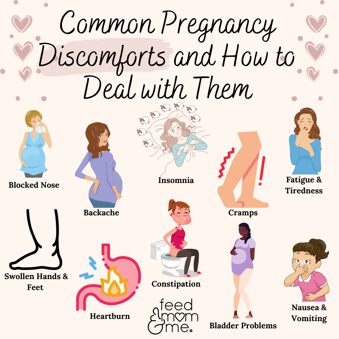 Nine Month Pregnant Lady: Common Discomforts and How to Deal With Them
