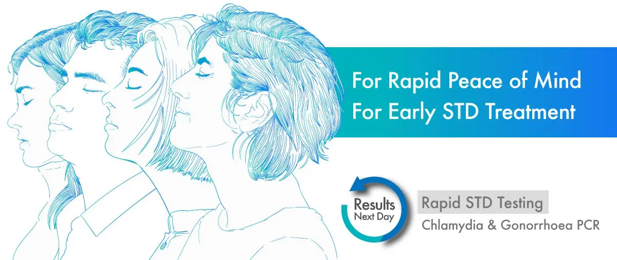 Need std same day results Fast and discreet testing