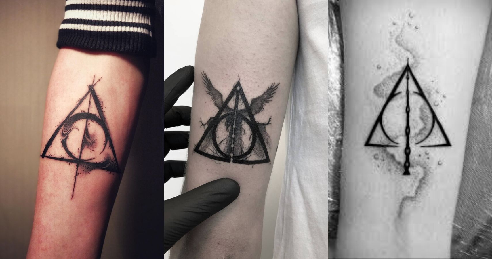 Want a Deathly Hallows Tattoo? Check Out These Awesome Ideas First!