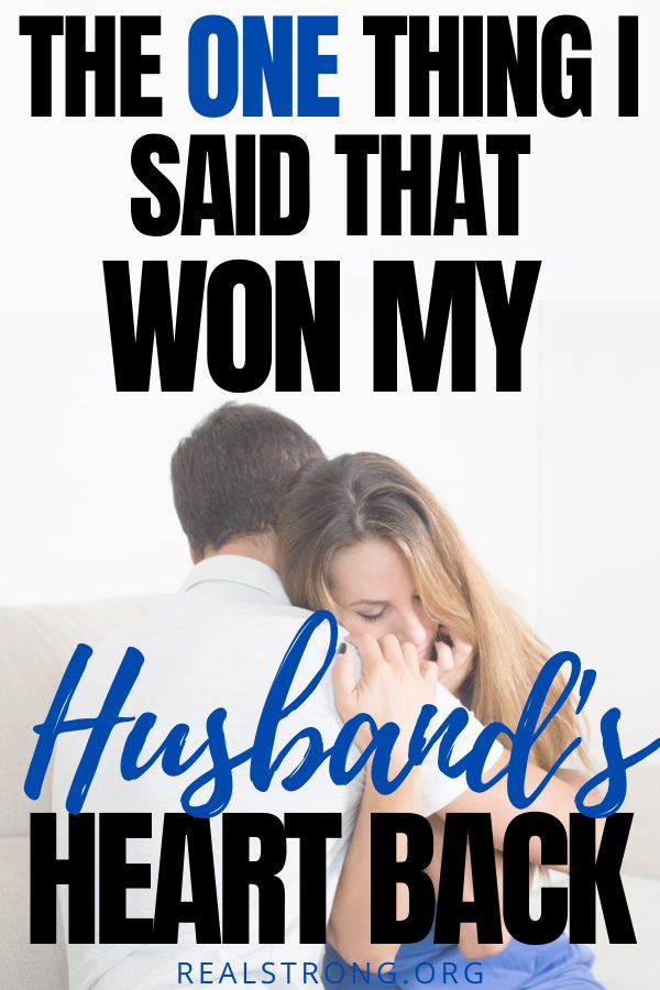Words to win your husband back: Use these phrases to fix your marriage