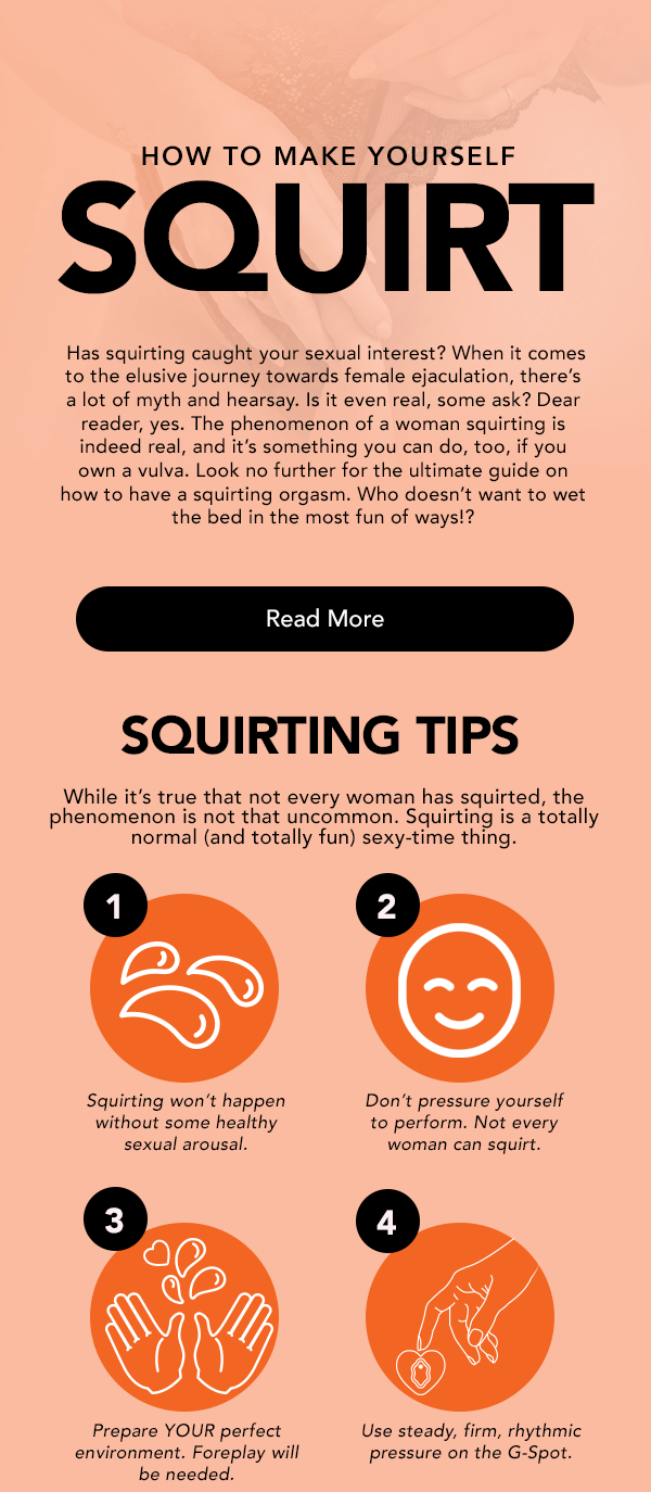 Want to Learn How to Make Urself Squirt? Unlock the Secret Today!