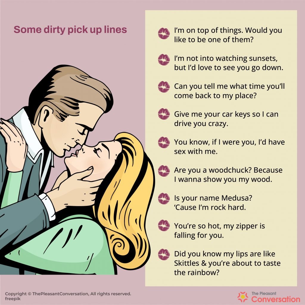 The best dirty pickup lines to try (and how to use them)