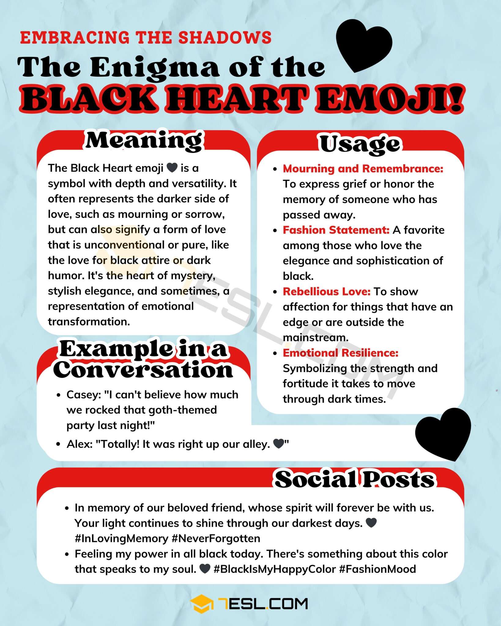 Black Heart Meaning From a Girl: What Does It Really Mean? Simple Explanation Inside