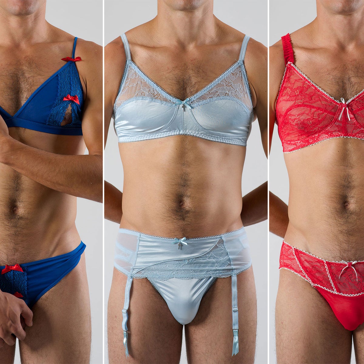 Men in Thongs: A Look at Man Wearing Womens Lingerie, Get A Close Look At This Trend