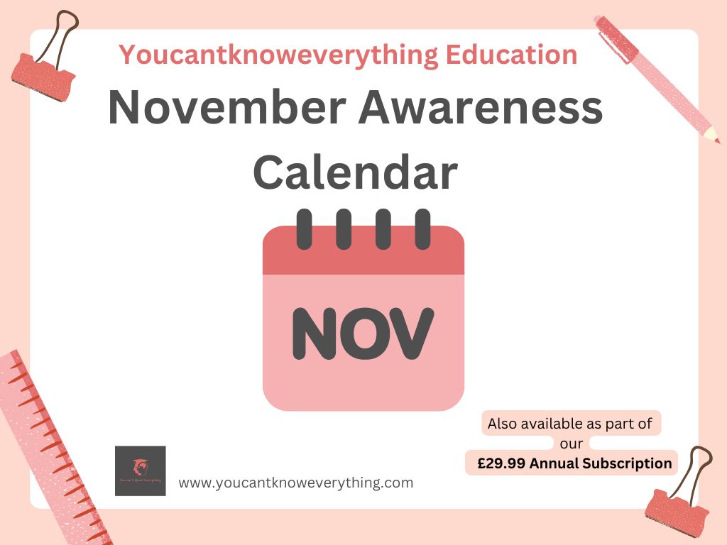 November Awareness Guide: Everything You Need to Know About November Awareness