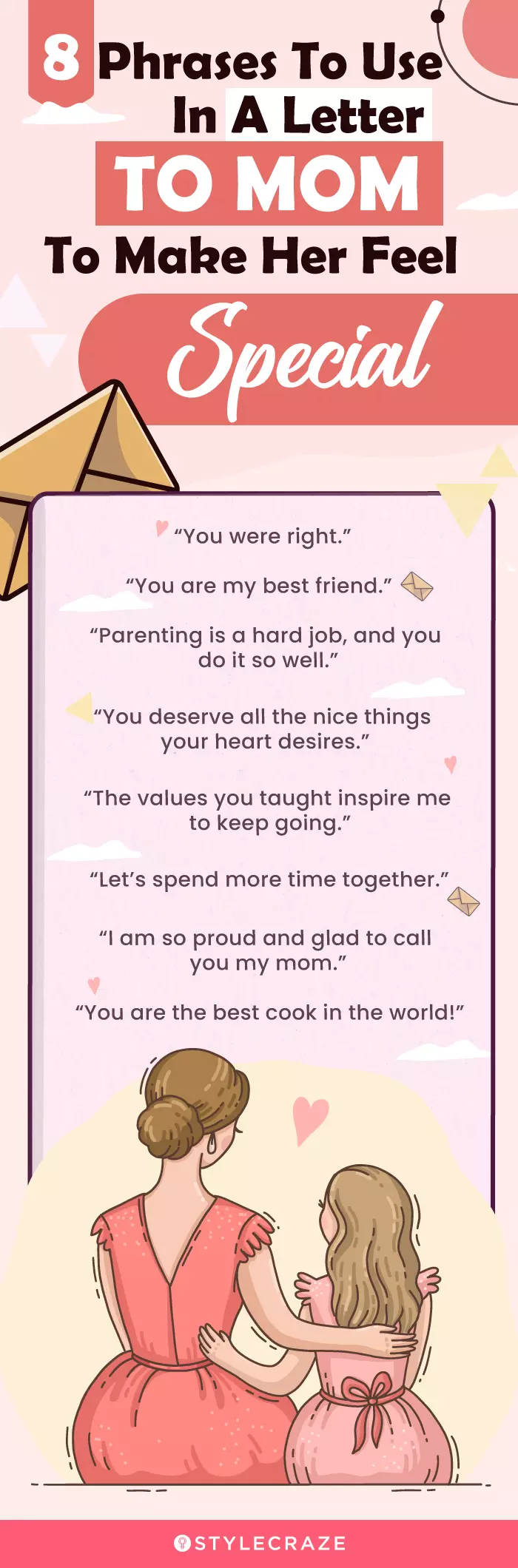 How to write an emotional letter to mom from daughter? Simple steps to truly express your deep feelings.