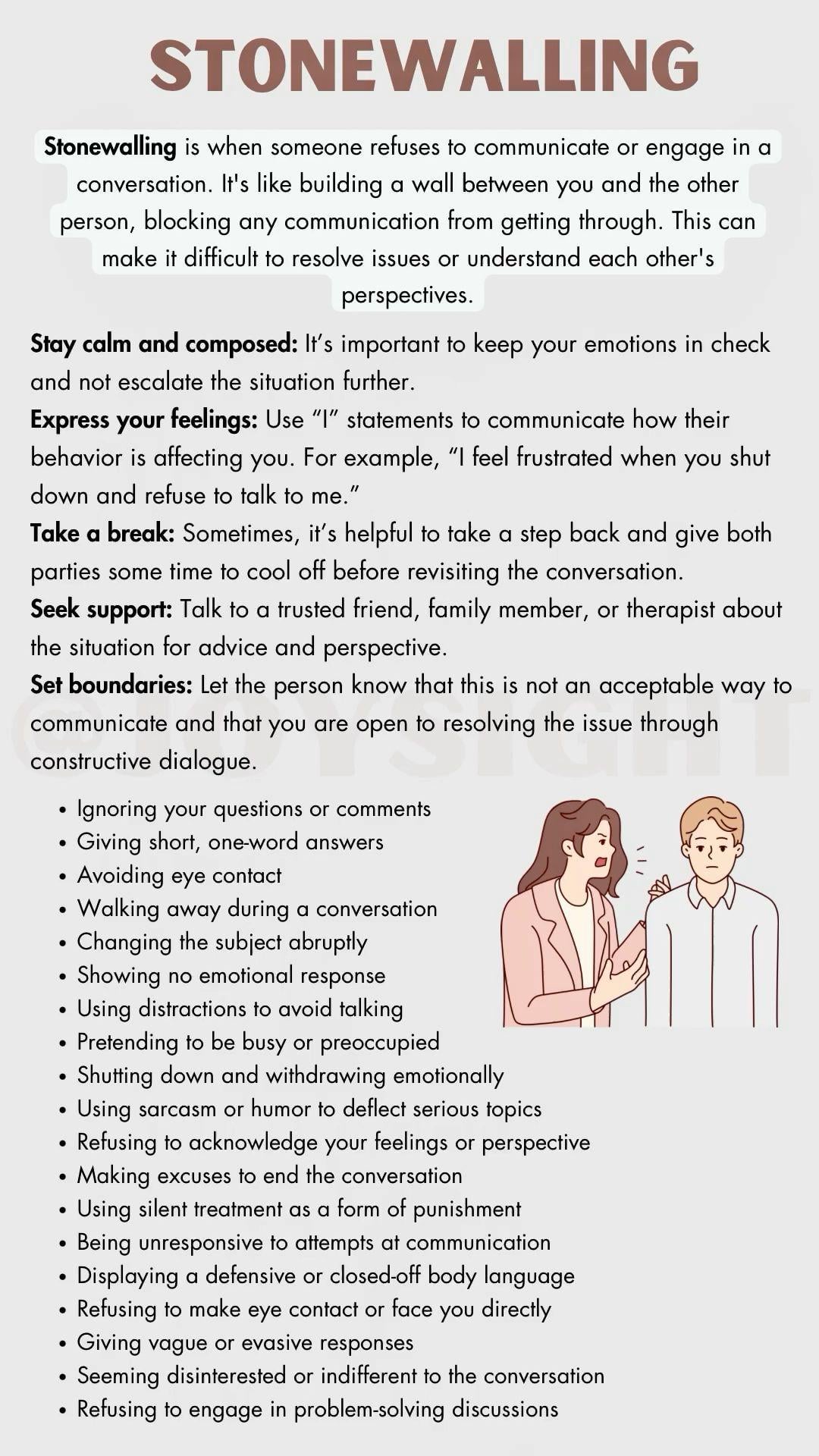 Why Stonewalling Happens: Understanding This Trauma Response