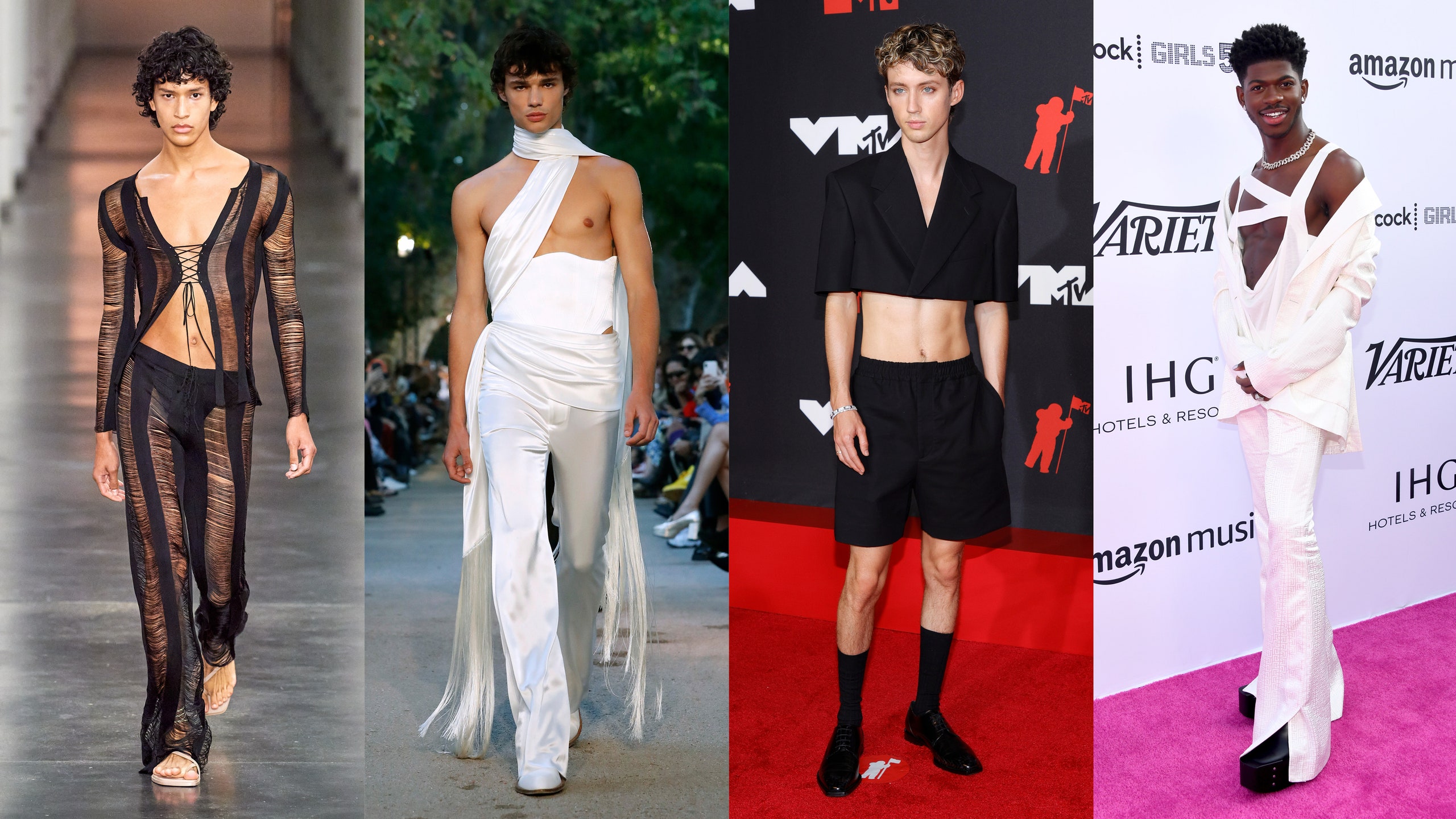 Want to know the current trends for a sexy man photo style? See what is popular in male modeling photography lately.