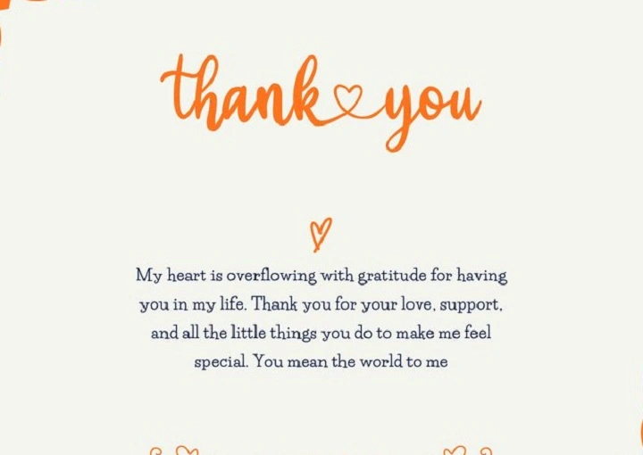 Heartfelt Appreciation Message for BF: Simple Words of Love