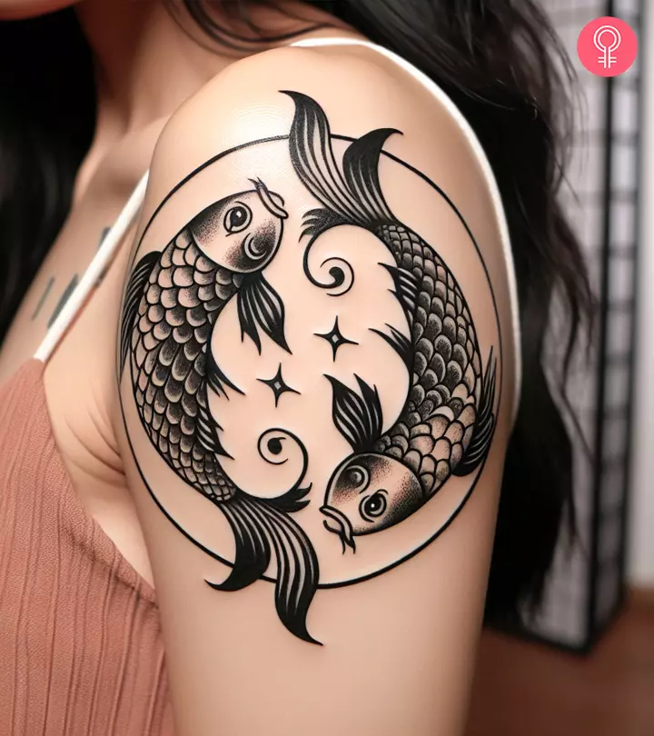 What do Pisces male tattoos truly symbolize for guys? Understand the deep meaning behind the zodiac fish.