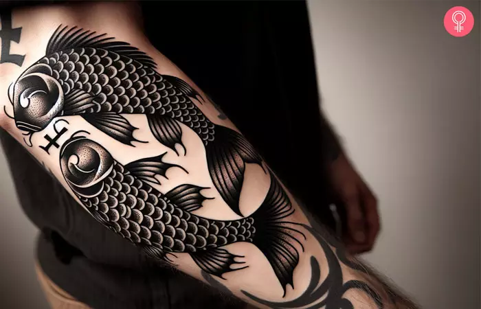 What do Pisces male tattoos truly symbolize for guys? Understand the deep meaning behind the zodiac fish.