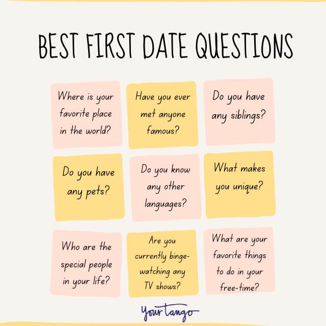 First Date Questions: What to Ask to Make a Great Connection