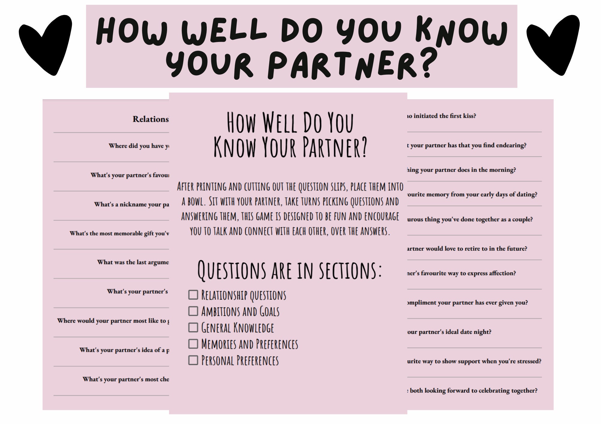 The Ultimate How Well Do You Know Your Significant Other Quiz!