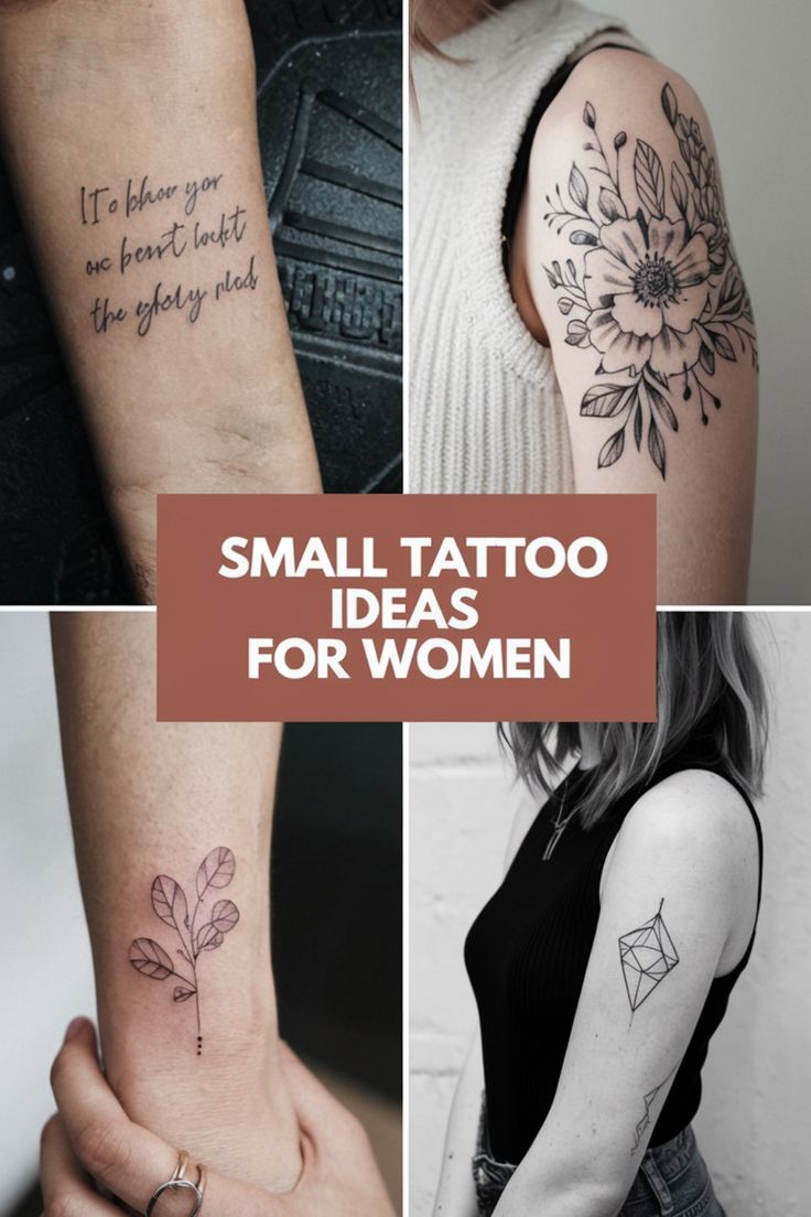 Want unique small tattoos for women with meaning? Get inspired by these subtle yet significant tattoo ideas.