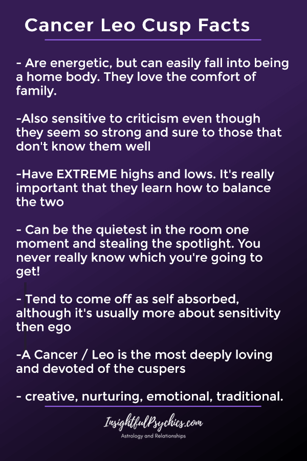 What is a Cancer Leo Leo Cusp? Discover the facts now!