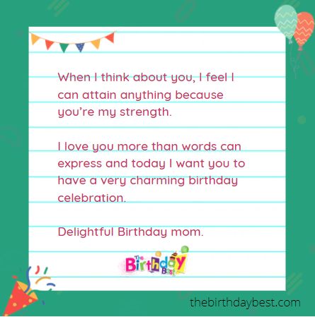 How to Write a Birthday Letter to Mom That Will Make Her Cry?