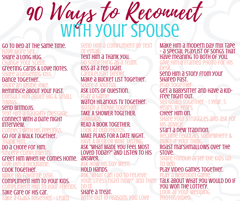How Do I Reconnect With My Husband? Try These Tips!