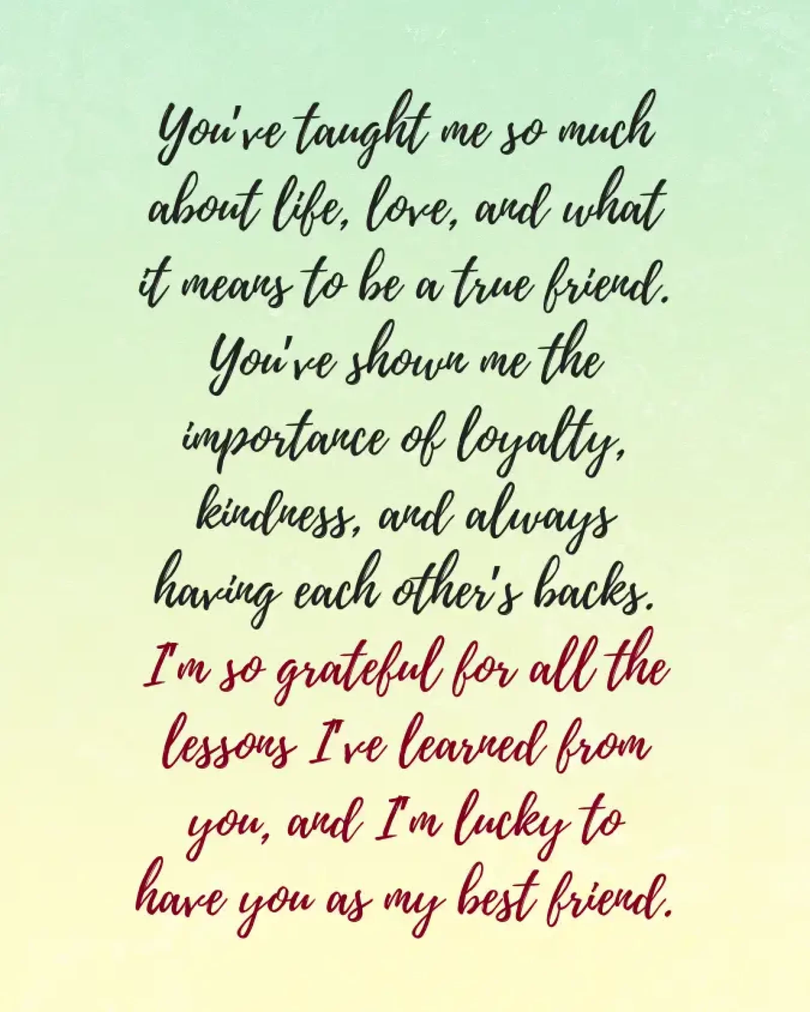 Show Love for My Best Friend: Thoughtful and Simple Ways