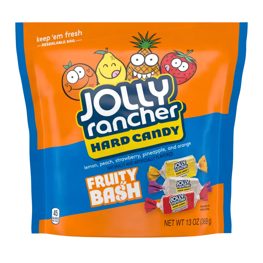 What flavors come in Jolly Rancher Fruity Bash? (Discover all the yummy candies inside this mix)