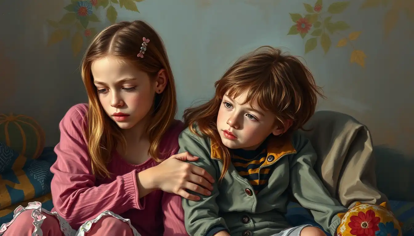Why is the connection between an older sister and younger brother often special? Exploring the positive aspects together.