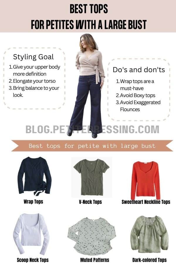 Best Clothes for Petite with Big Boobs: Style Guide Tips!