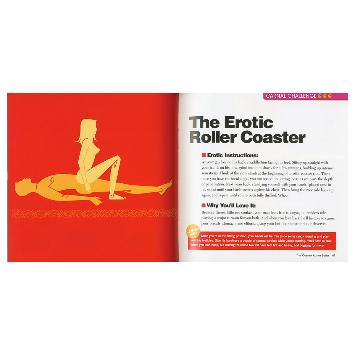 Want to try the Cosmo Kama Sutra positions? (Here are the easiest and most fun ones to start)