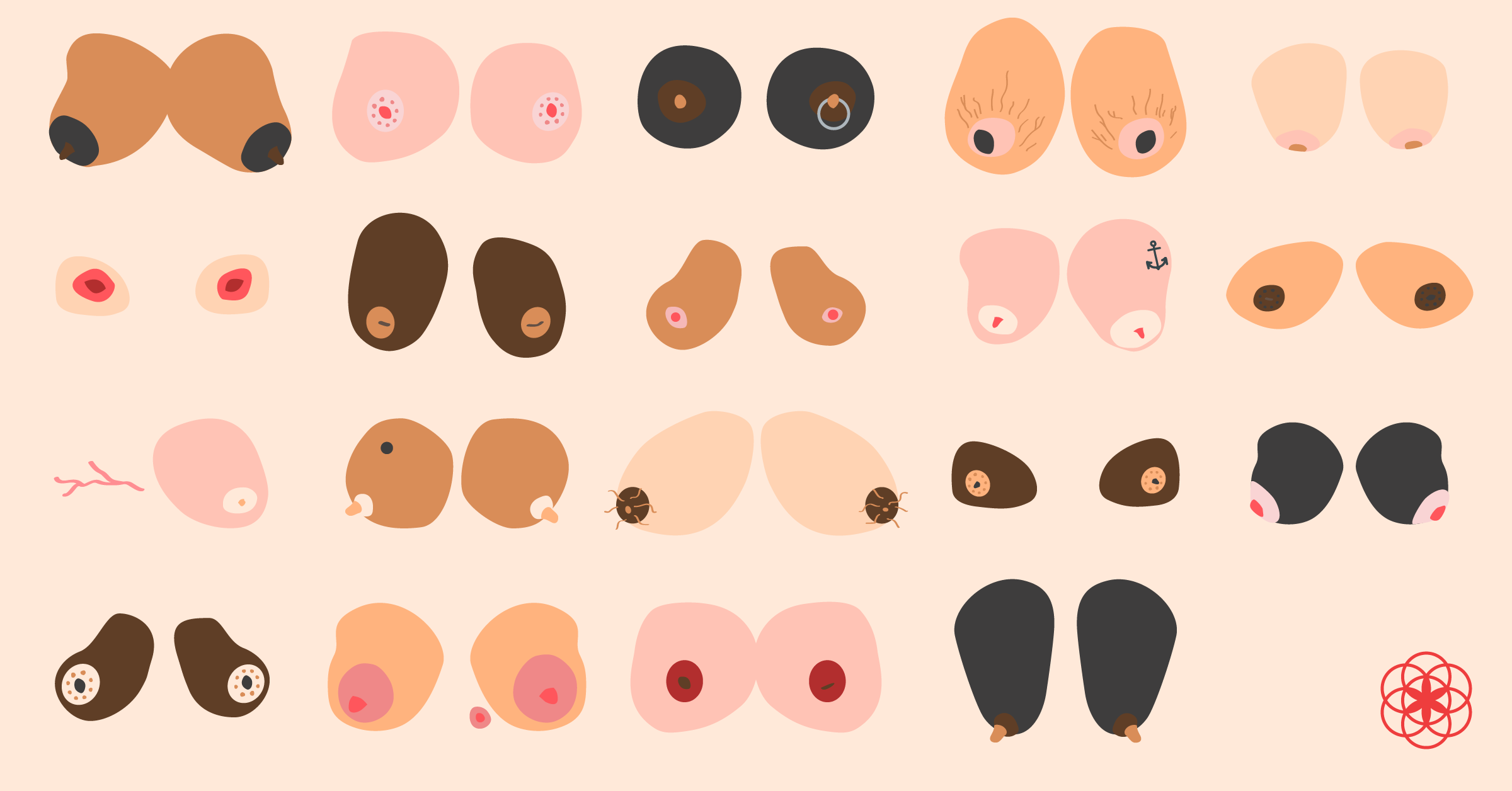 What is normal for womennipples? Learn about common shapes and sizes.
