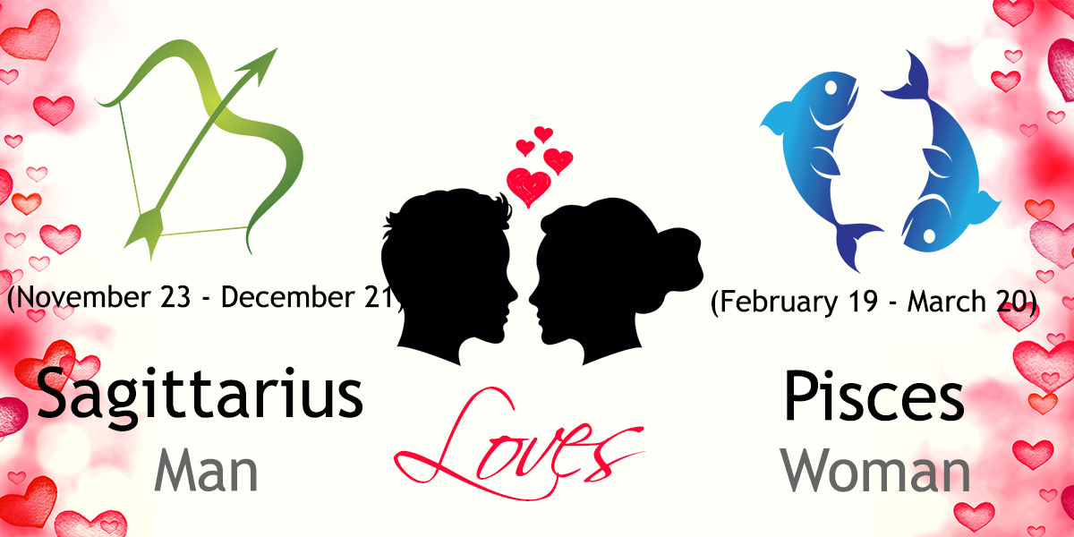 Sagittarius Man and Pisces Woman: Love, Sex & Relationship Guide