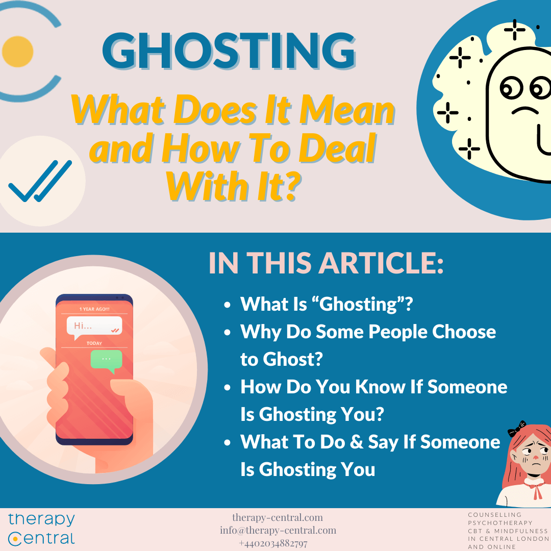 How to cope with being ghosted? Try these 3 simple tricks to feel better and move on.