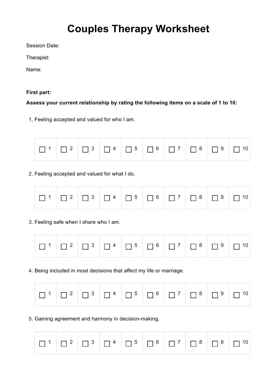 Searching for free better help couples worksheets online? Here's how you can find quality options quickly.